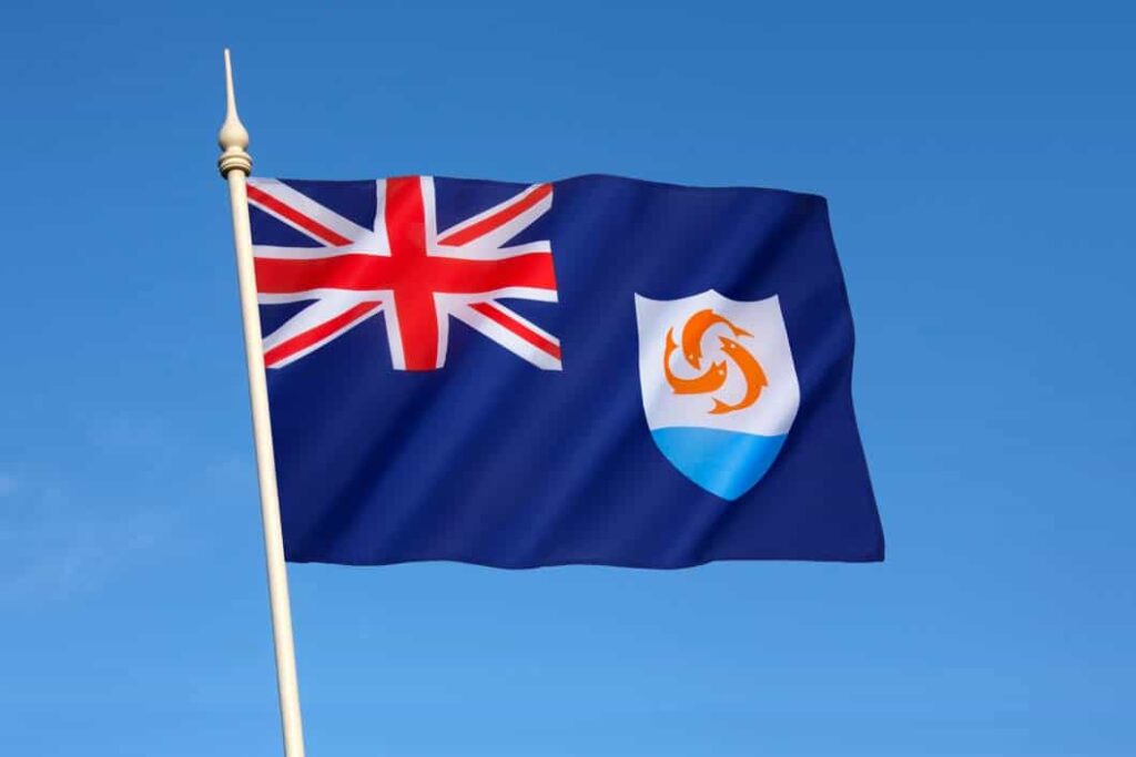 Quốc kỳ của Anguilla, cờ của nước nào không có màu xanh lá cây, quốc kỳ các nước 