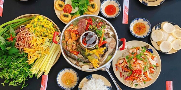 review lẩu mắm cần thơ, cách làm lẩu mắm cần thơ, quán lẩu mắm cần thơ